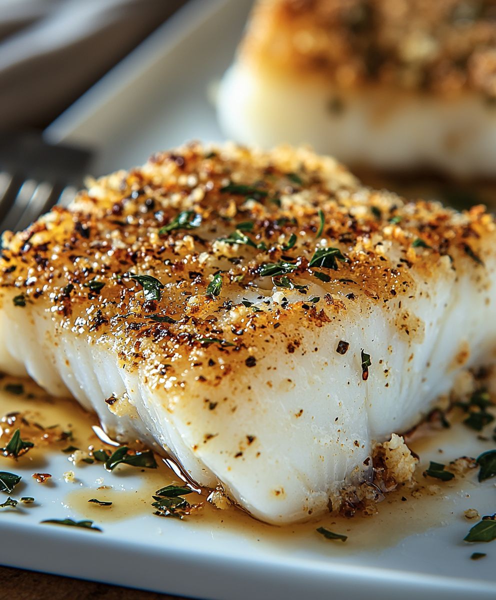Parmesan Crusted Cod