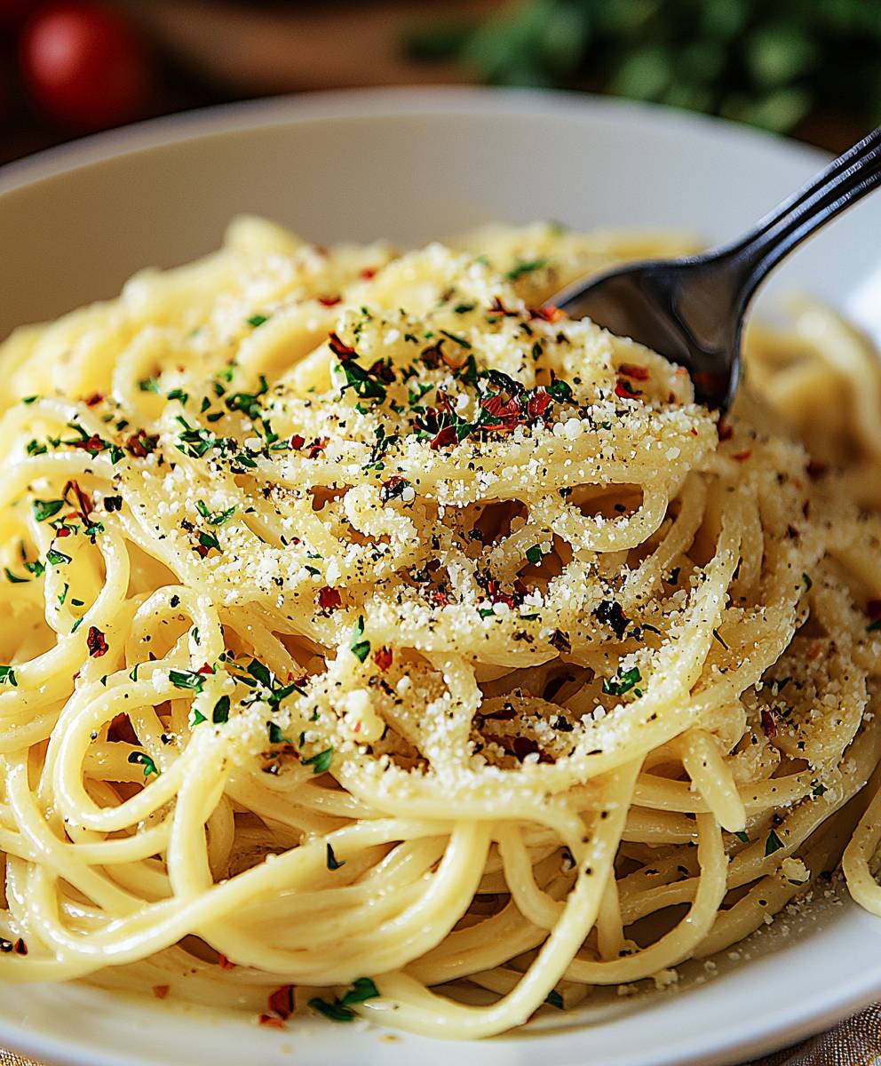 Garlic butter noodles