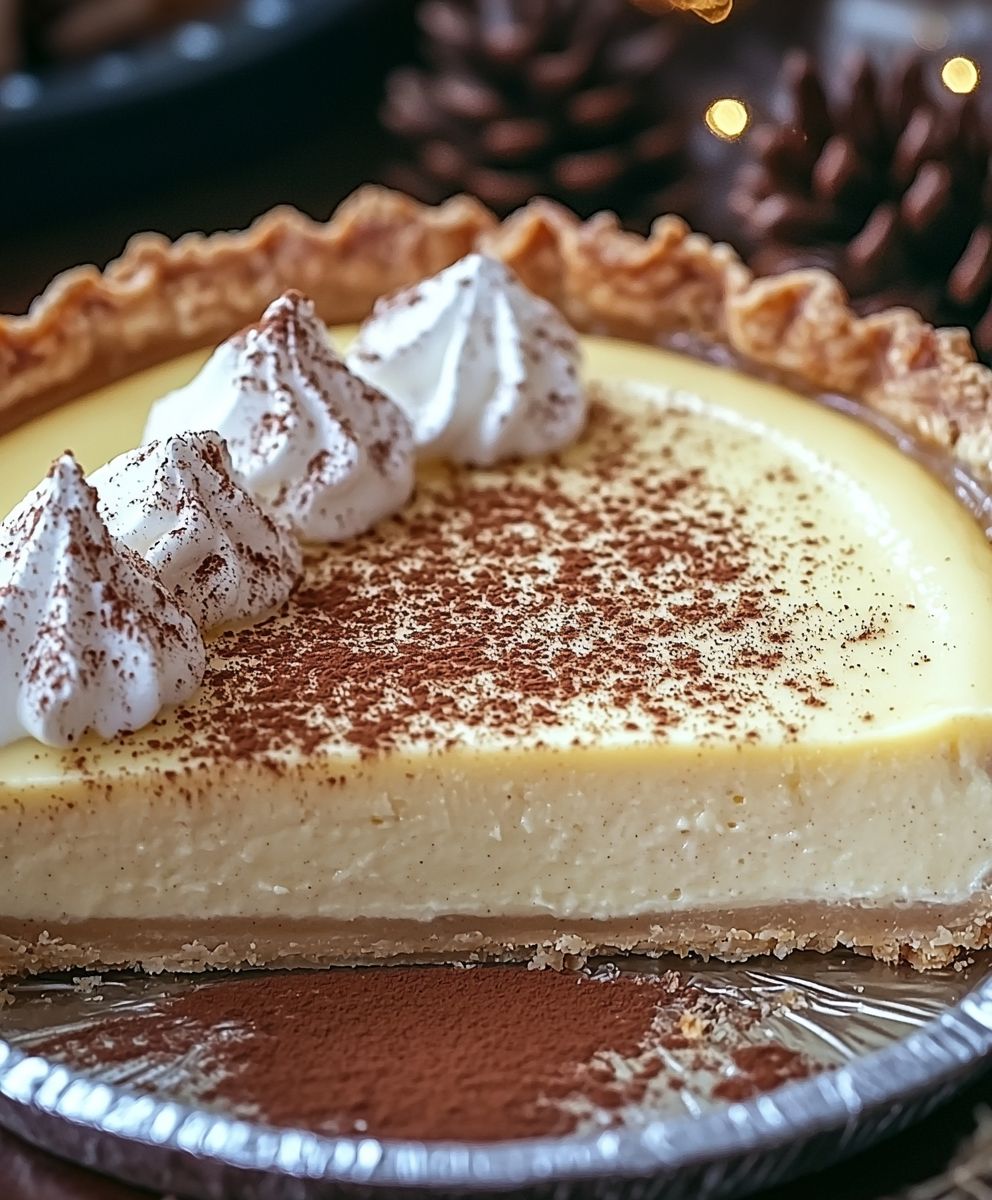 Christmas Eve Custard Pie