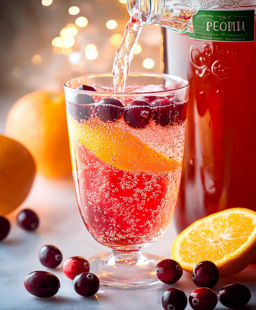 Orange Cranberry Spritzer