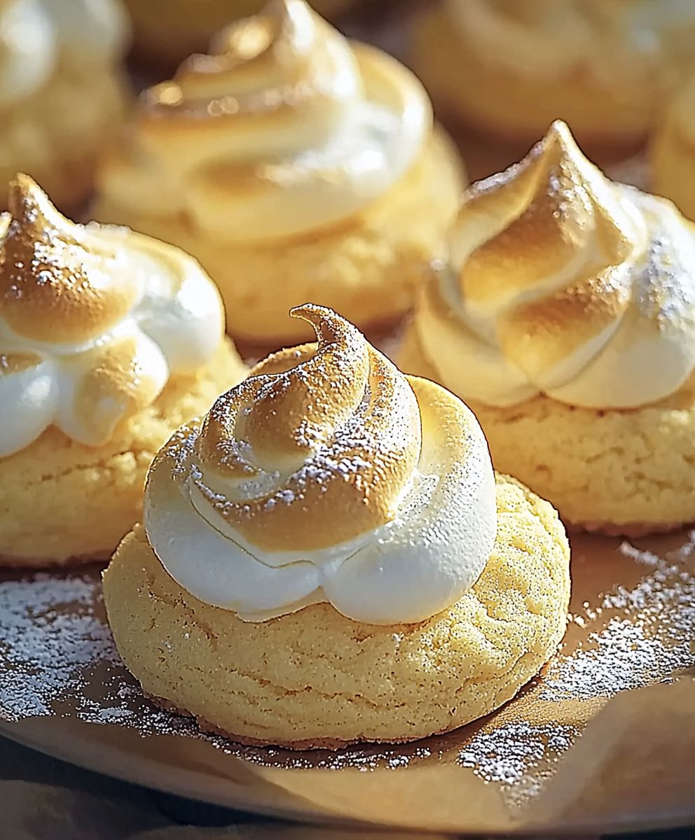 Lemon Meringue Cookies