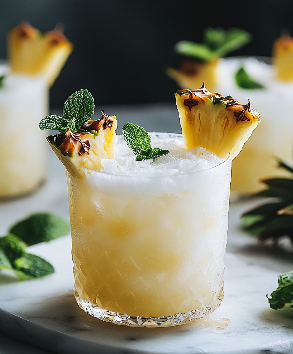 Pineapple Coconut Spritzer