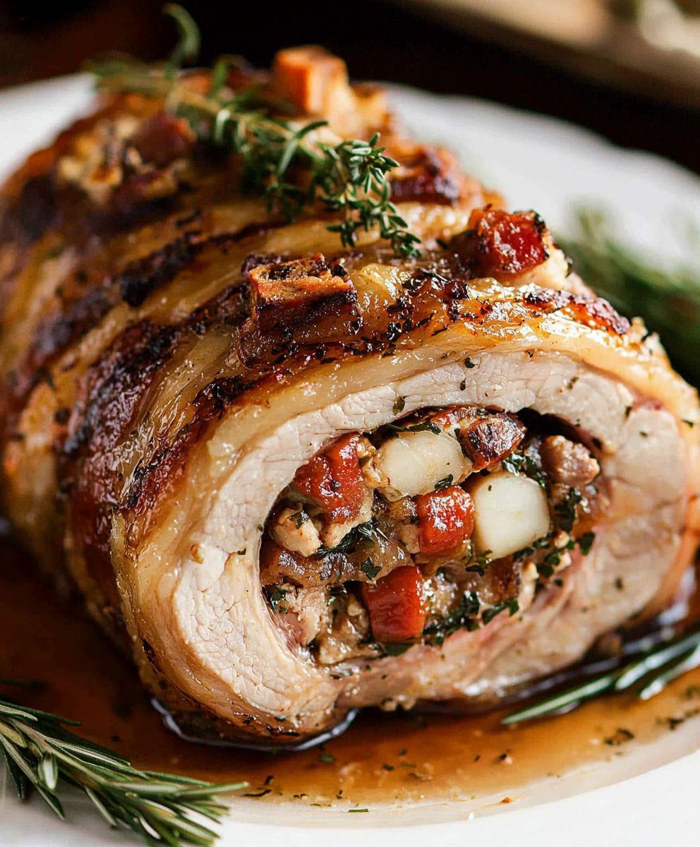 Stuffed Pork Loin