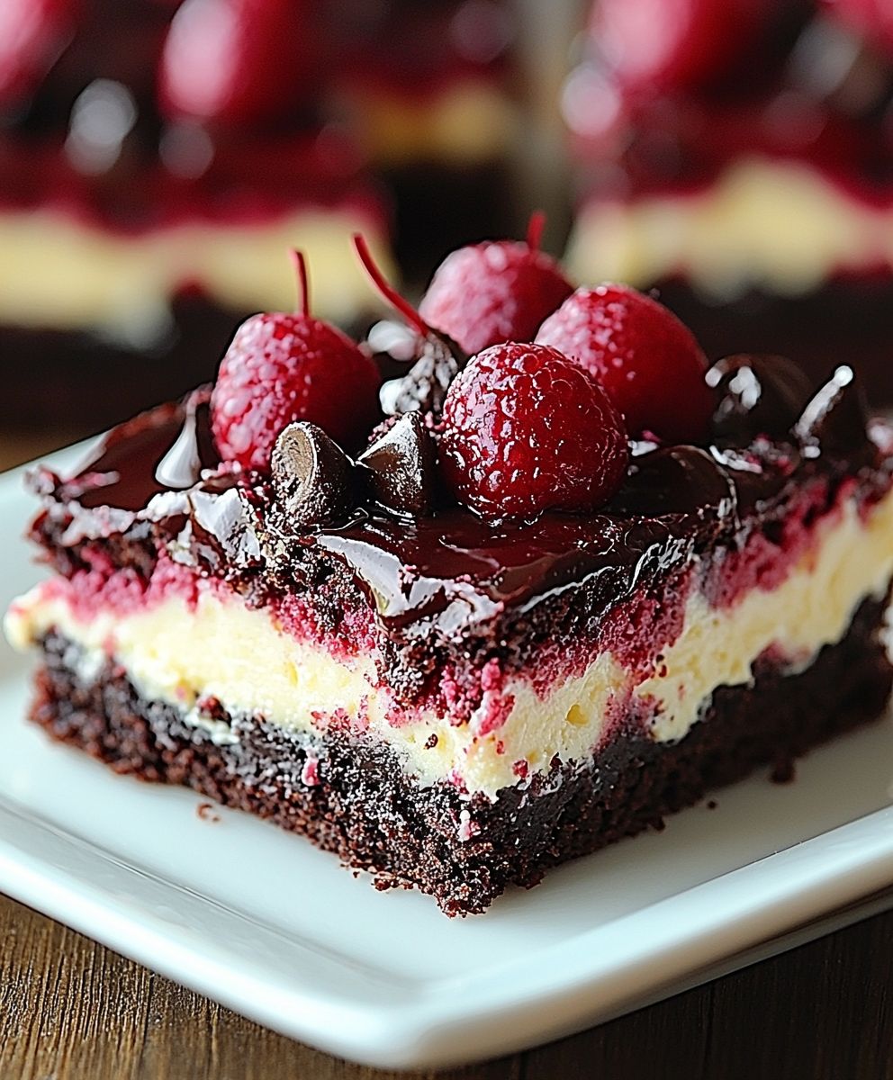 Red Velvet Cheesecake Brownies