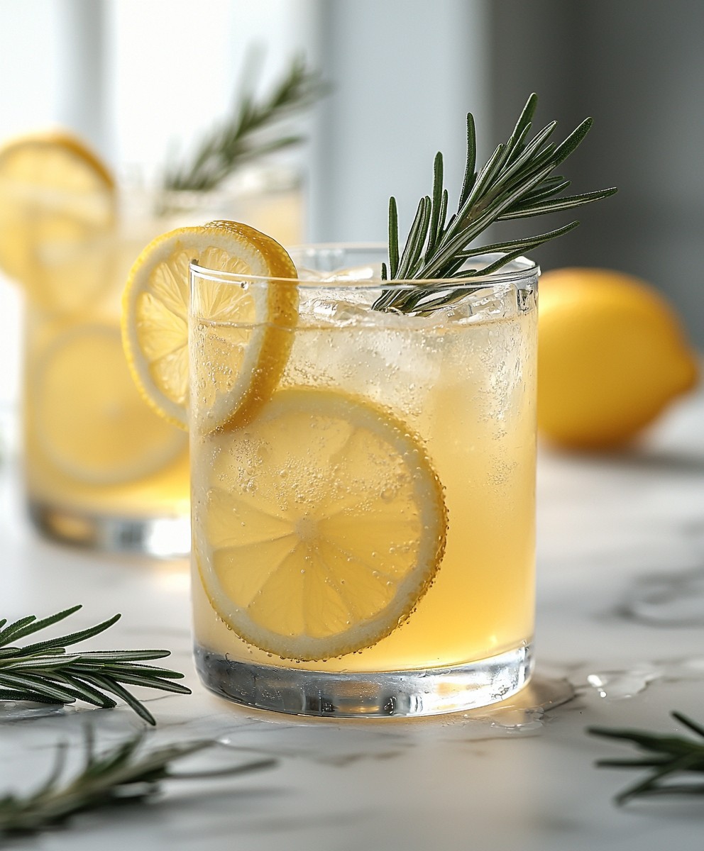 Lemon Rosemary Spritzer