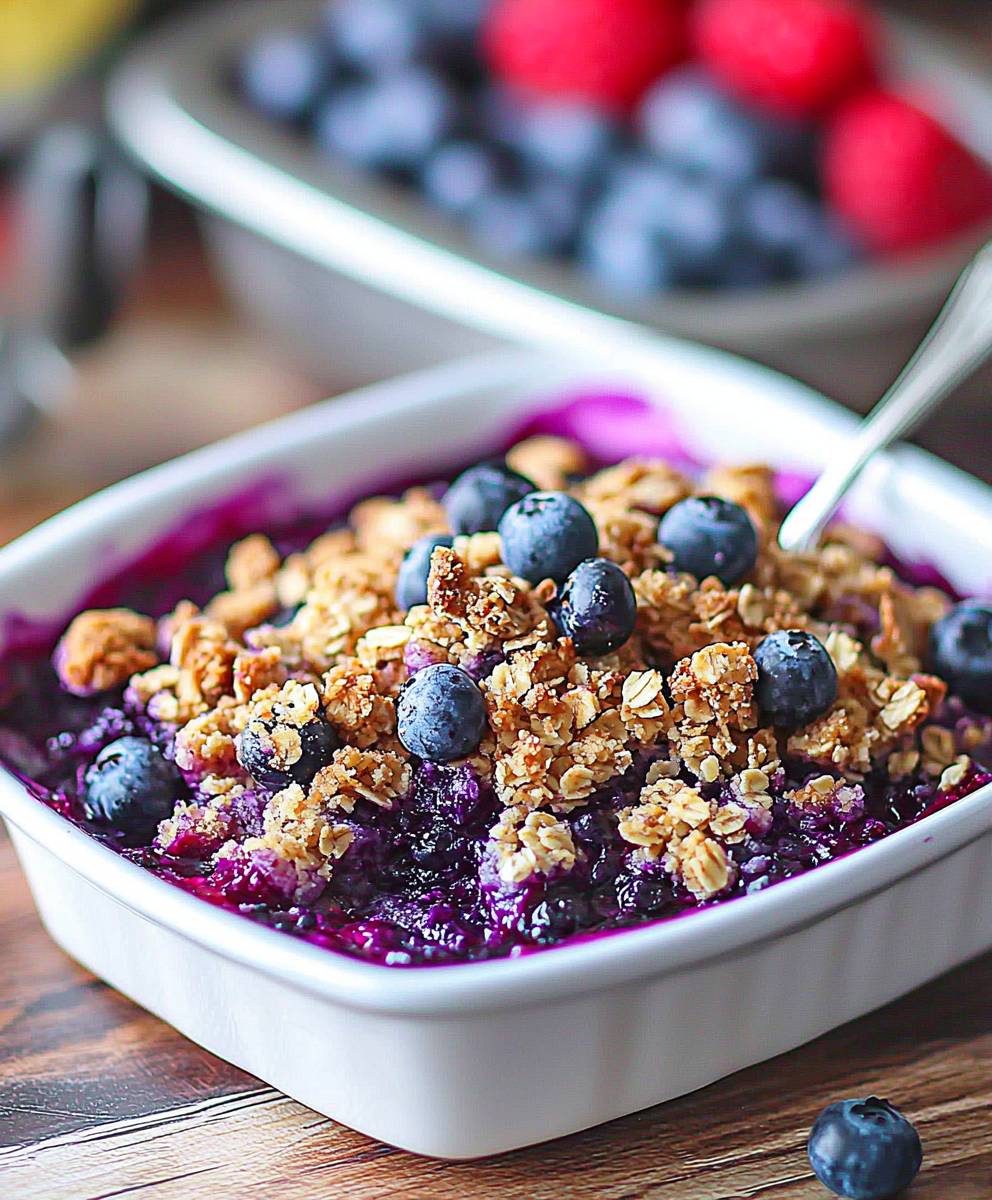 Blueberry Crisp