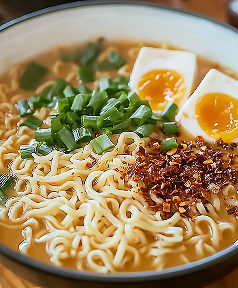 Ramen noodle soup