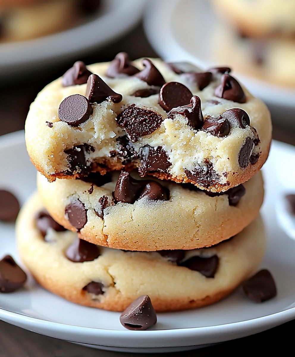 Chocolate Chip Cheesecake Cookies