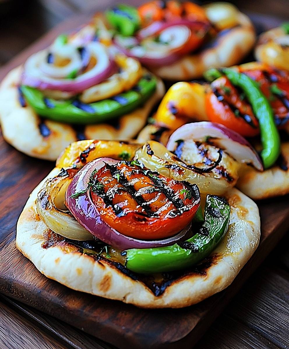 Grilled Veggie Flatbread