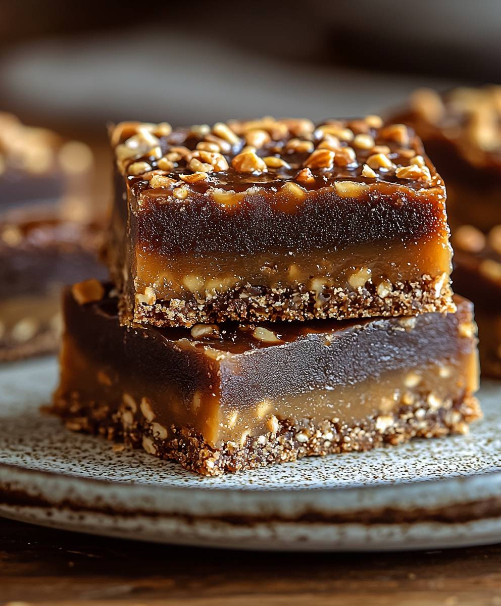 Nutty Treacle Slice