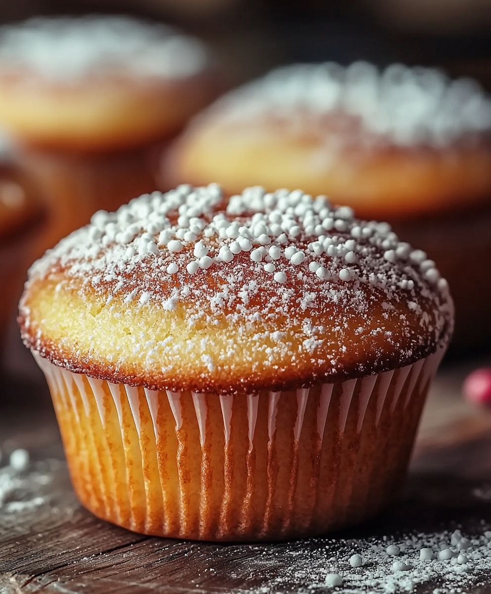 Doughnut flavored muffins