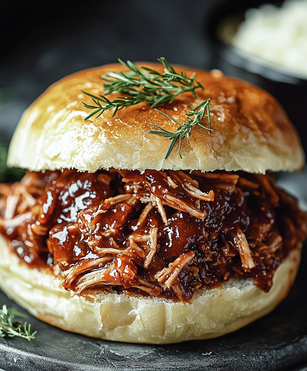 BBQ Pulled Pork Tenderloin