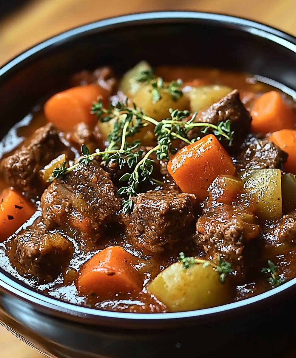 Slow Cooker Beef Stew
