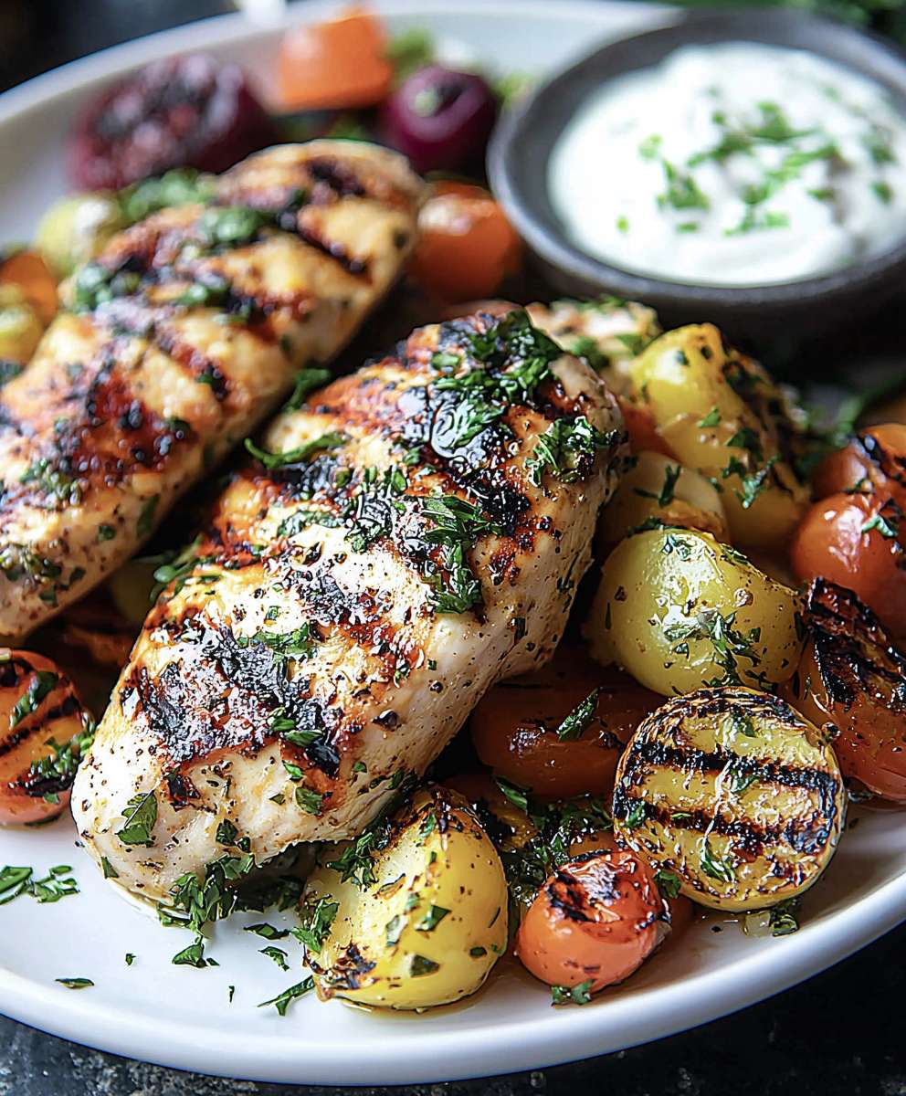 Grilled Greek Chicken