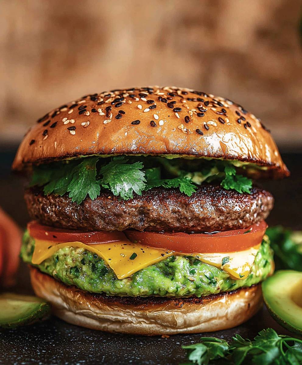 Avocado burger