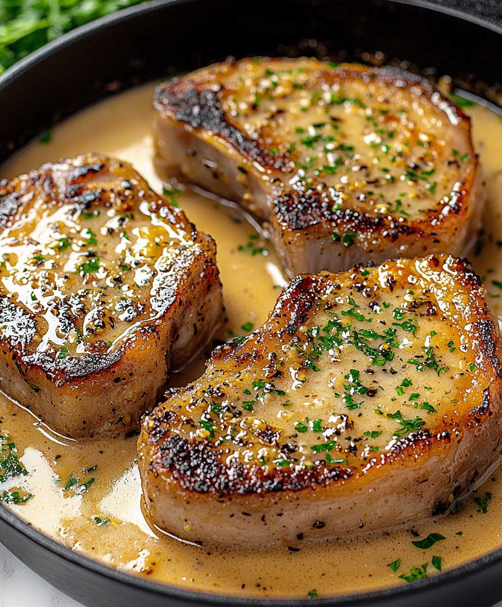 Garlic Parmesan Pork Chops