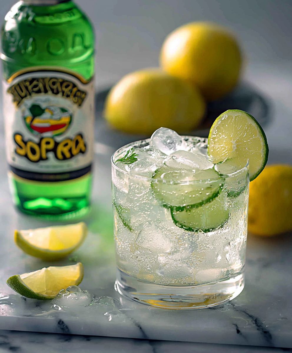 Tequila Sprite cocktail