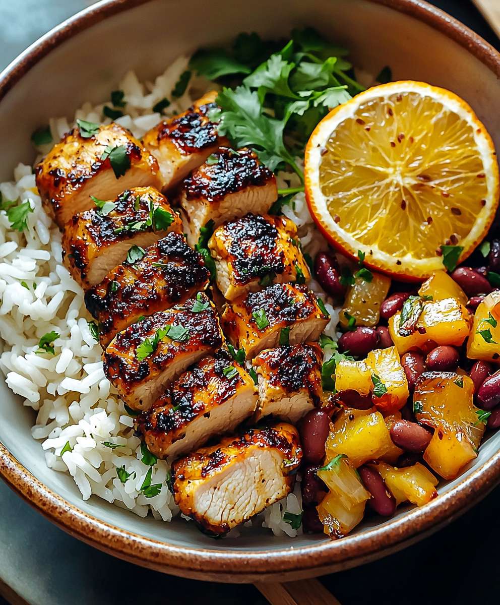 Cilantro Orange Chicken
