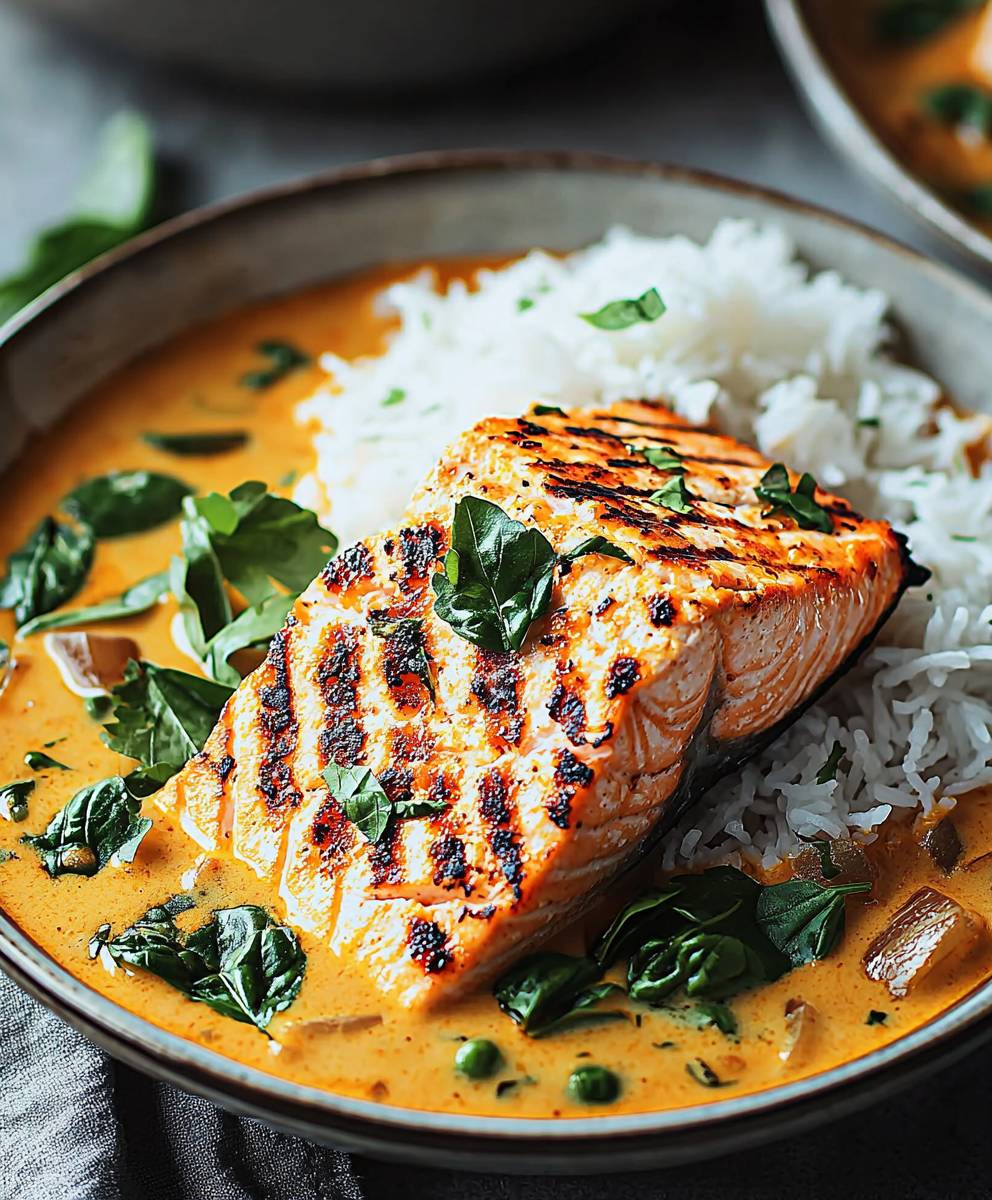 Coconut Salmon Curry
