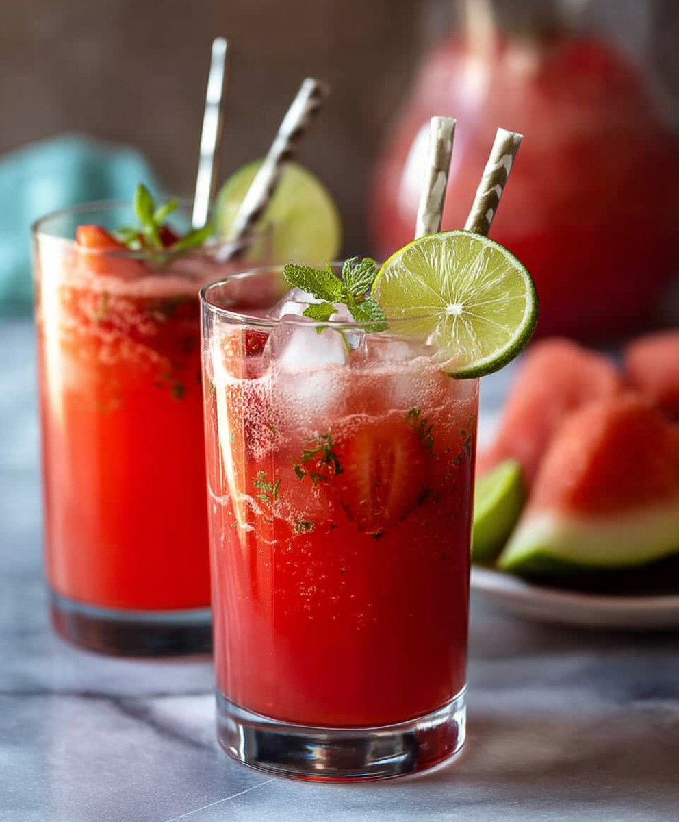 Sugar free agua fresca