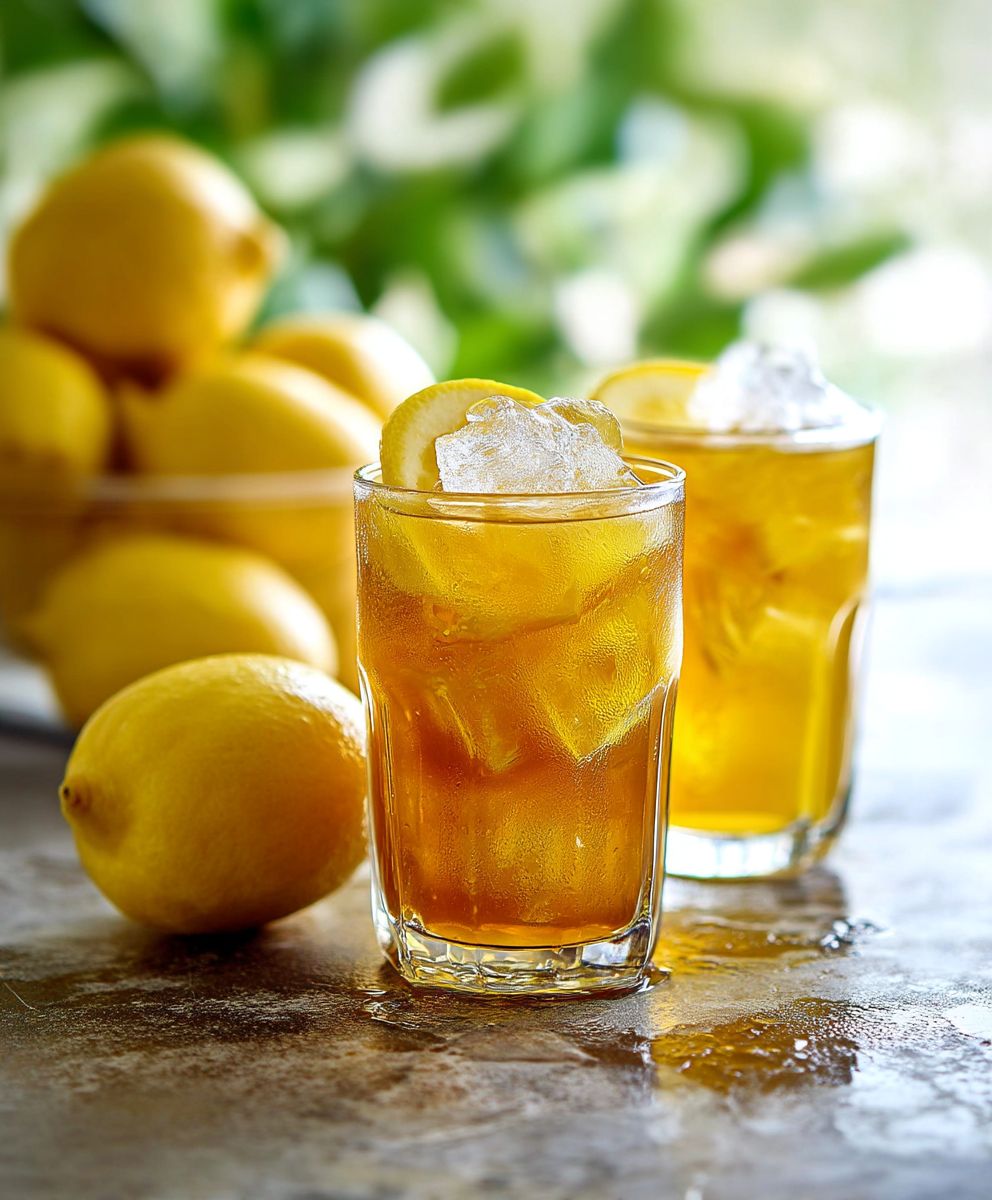 Brown sugar lemonade