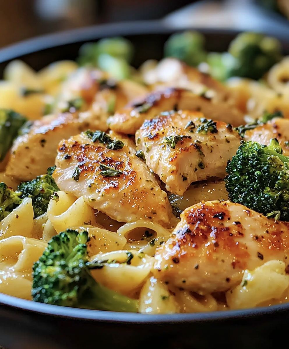 Chicken broccoli pasta
