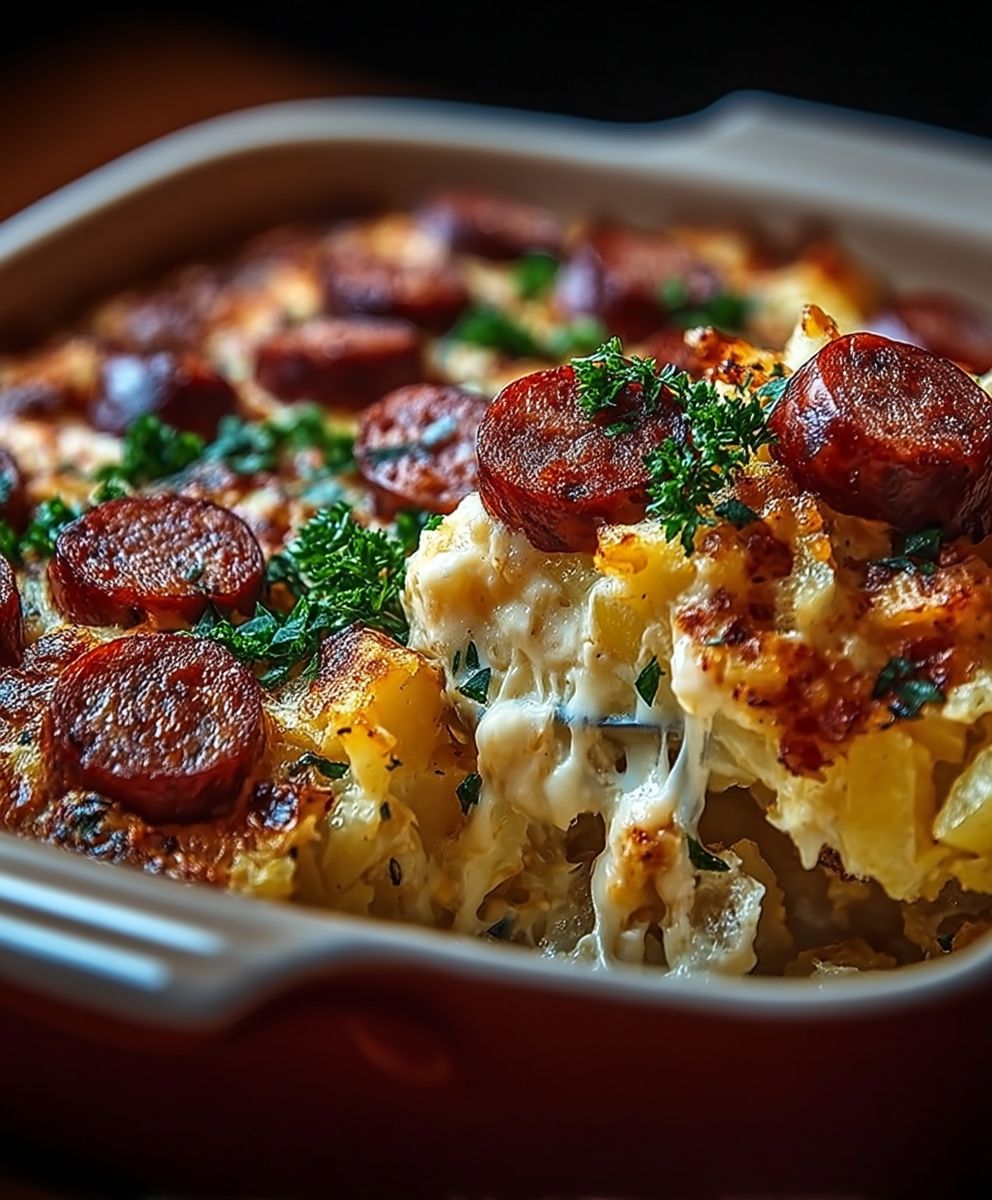 Sausage Hashbrown Casserole