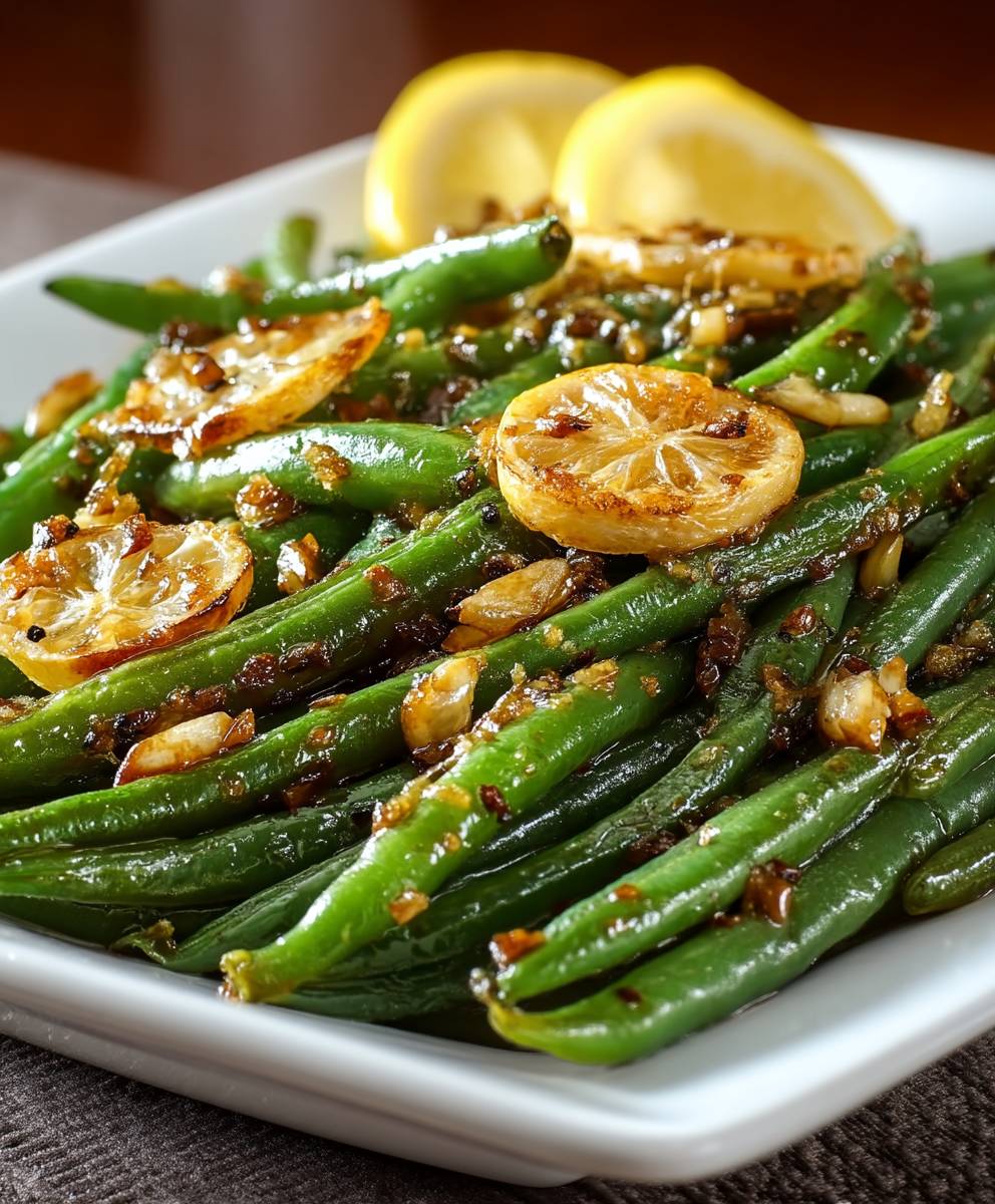 Garlic Green Beans
