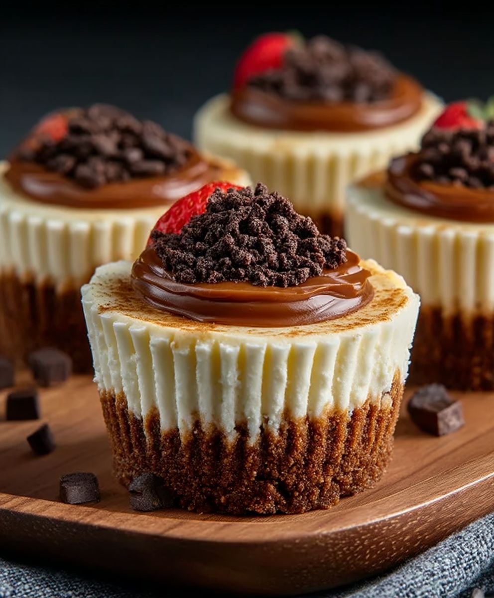 Baileys Mini Cheesecakes