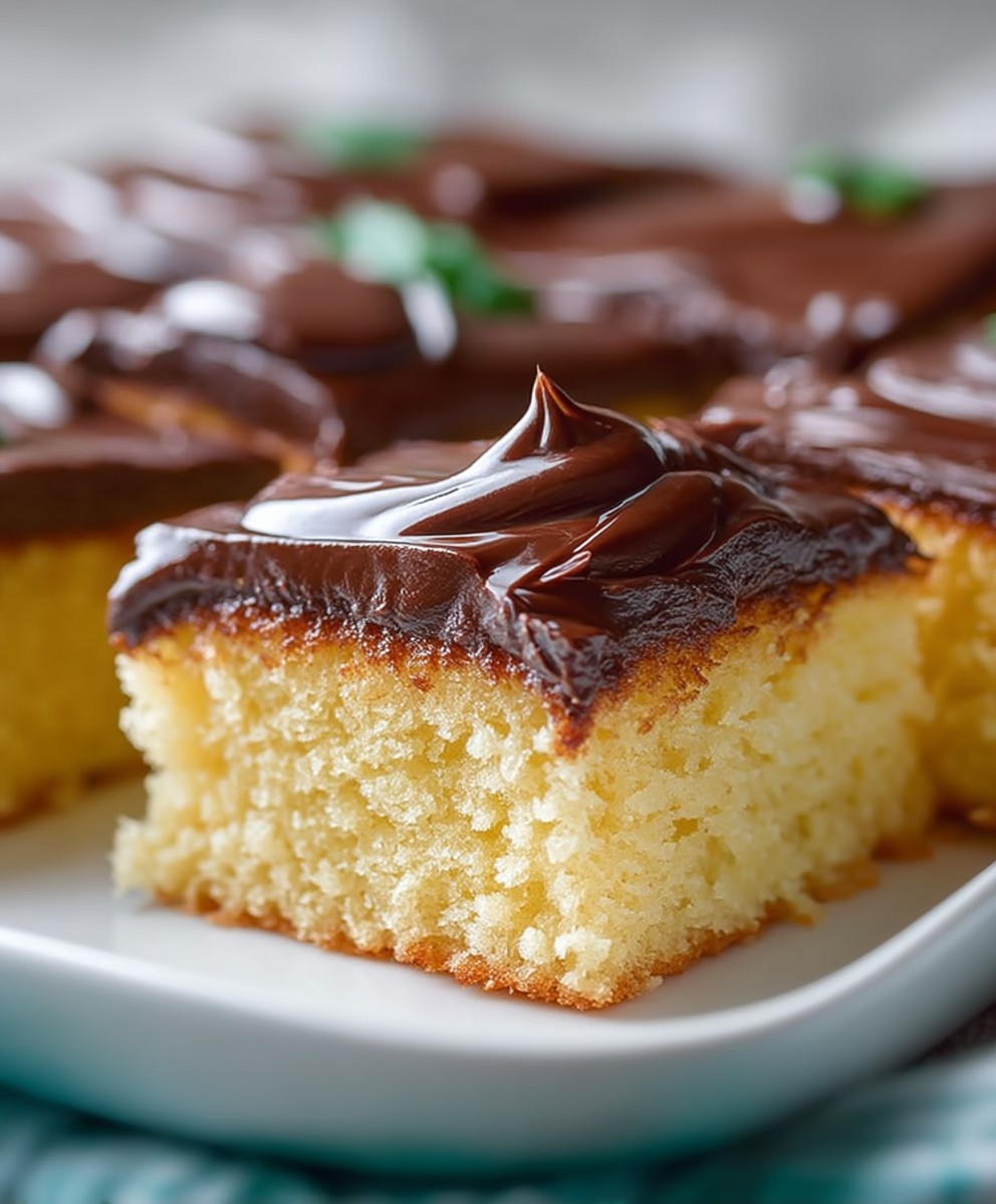 Yellow Sheet Cake