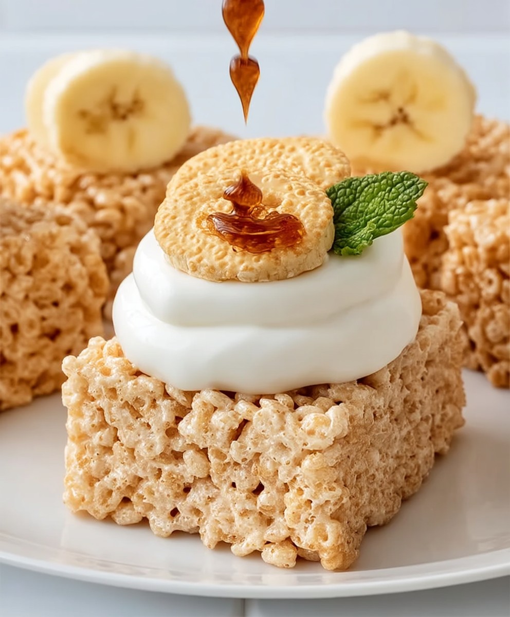 Banana Pudding Rice Krispies