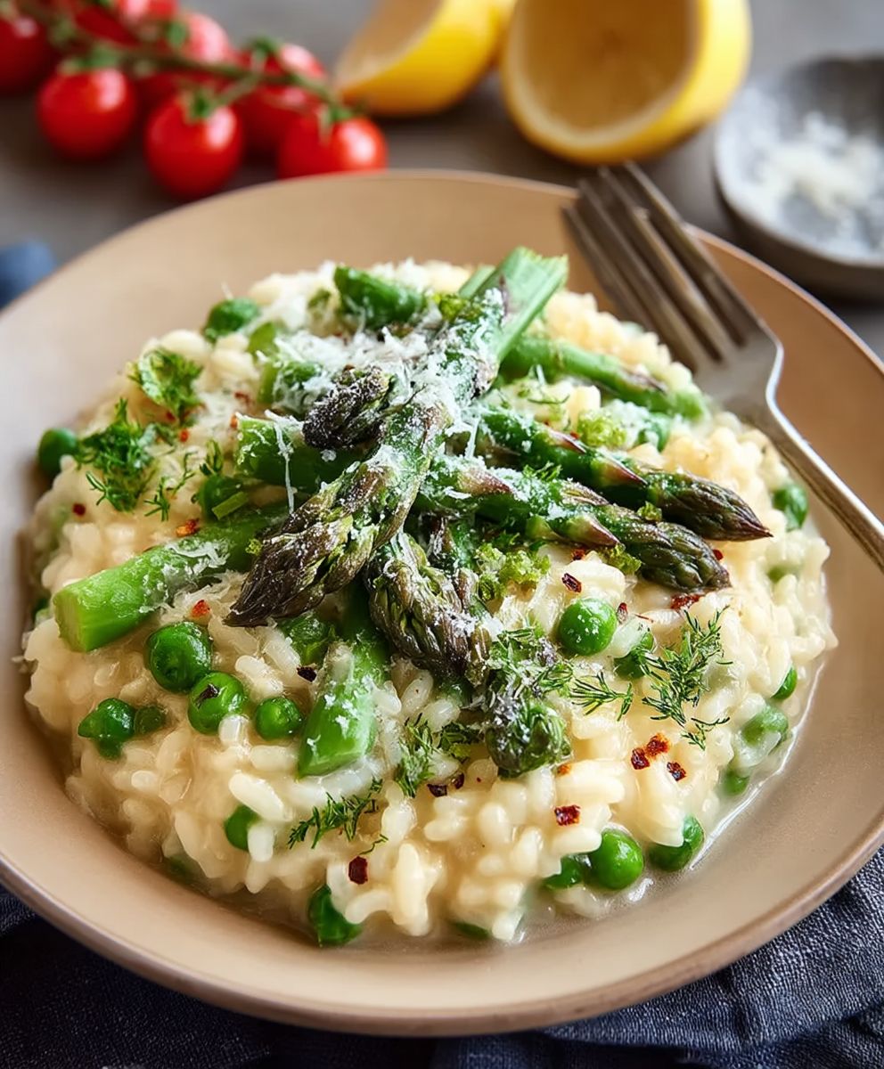 Asparagus Risotto