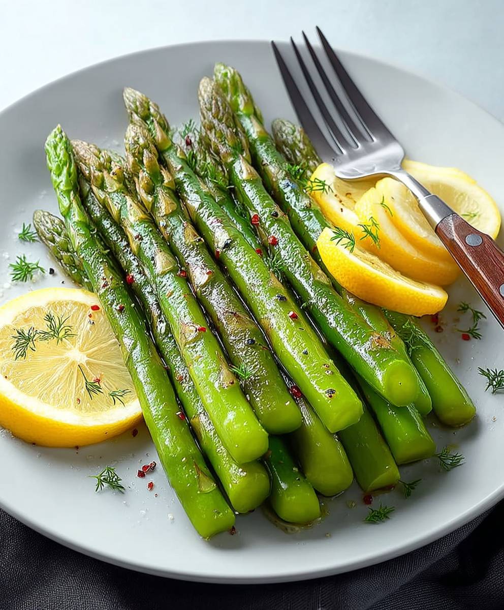 Steamed Asparagus