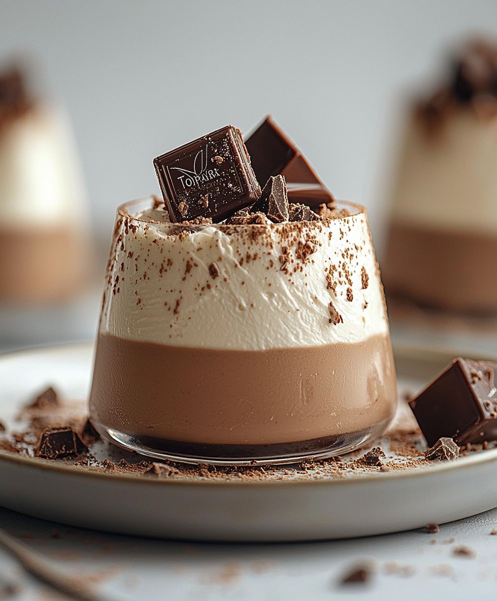 Toblerone chocolate mousse