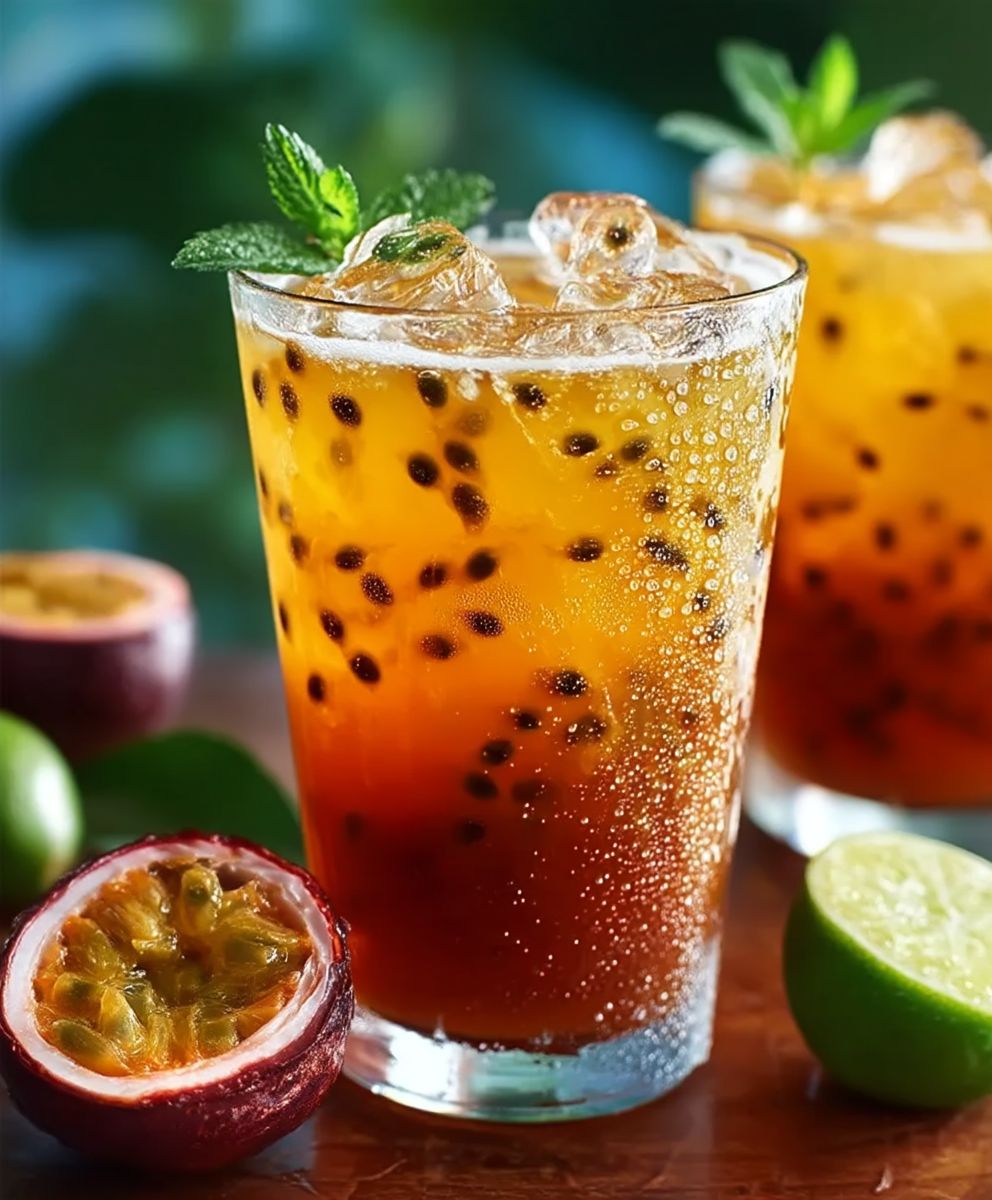 Passion Fruit Iced Tea
