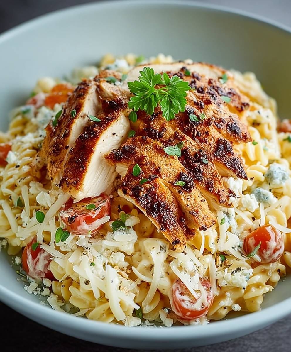 Ricotta chicken pasta