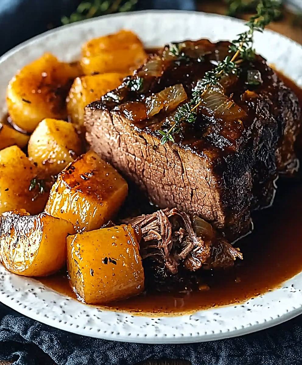 Stout Honey Beef Roast