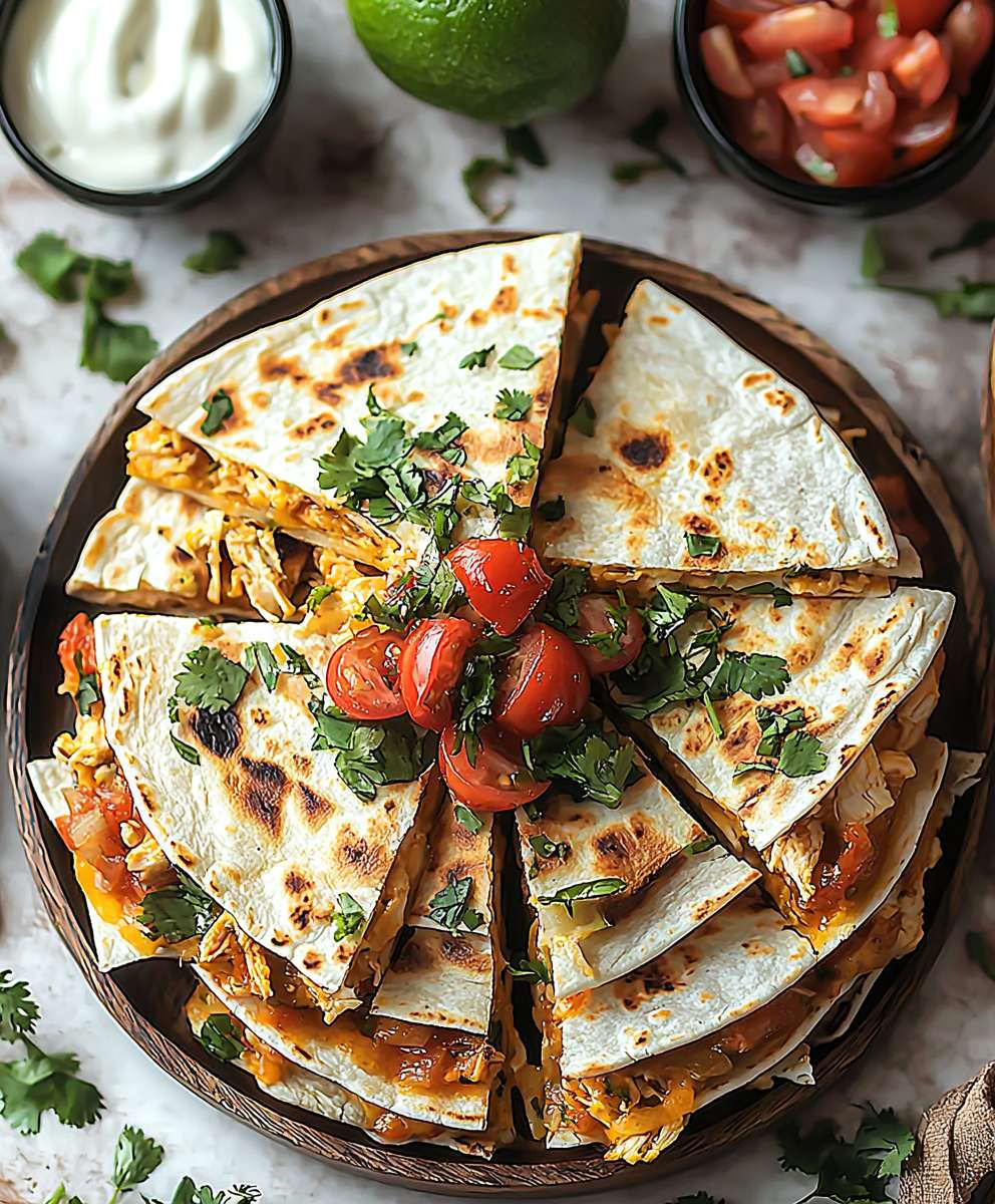 Chicken Quesadillas Baked