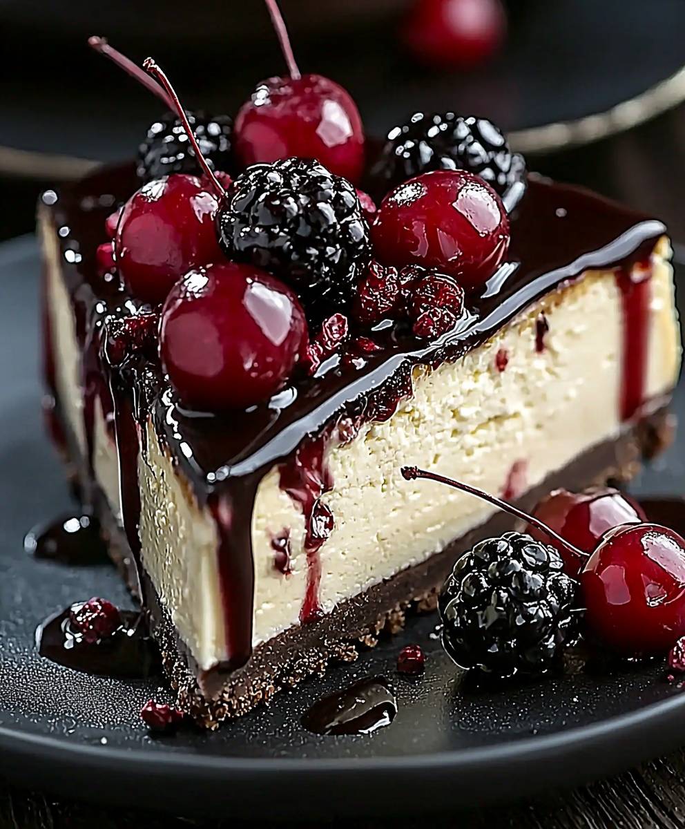Black Forest Cheesecake