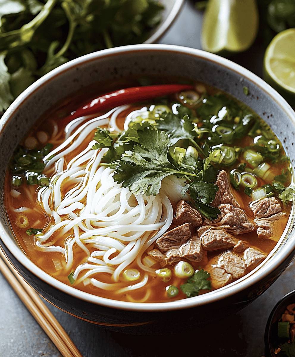 Vietnamese noodle soup