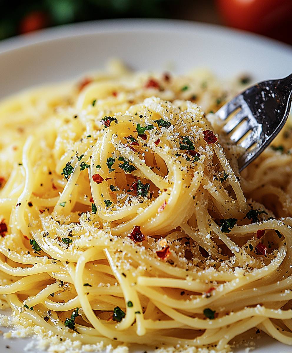Garlic butter noodles
