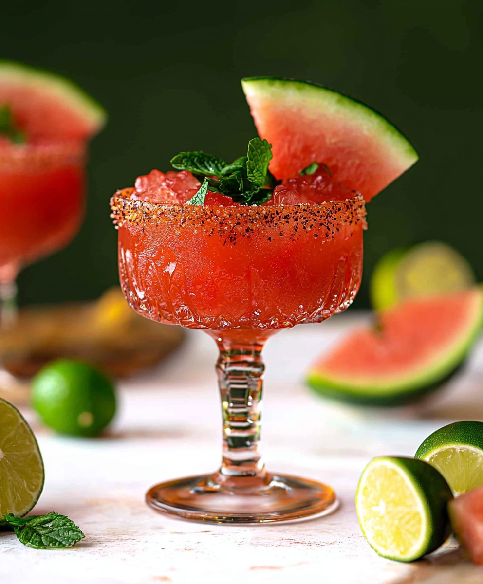 Spicy Watermelon Margarita