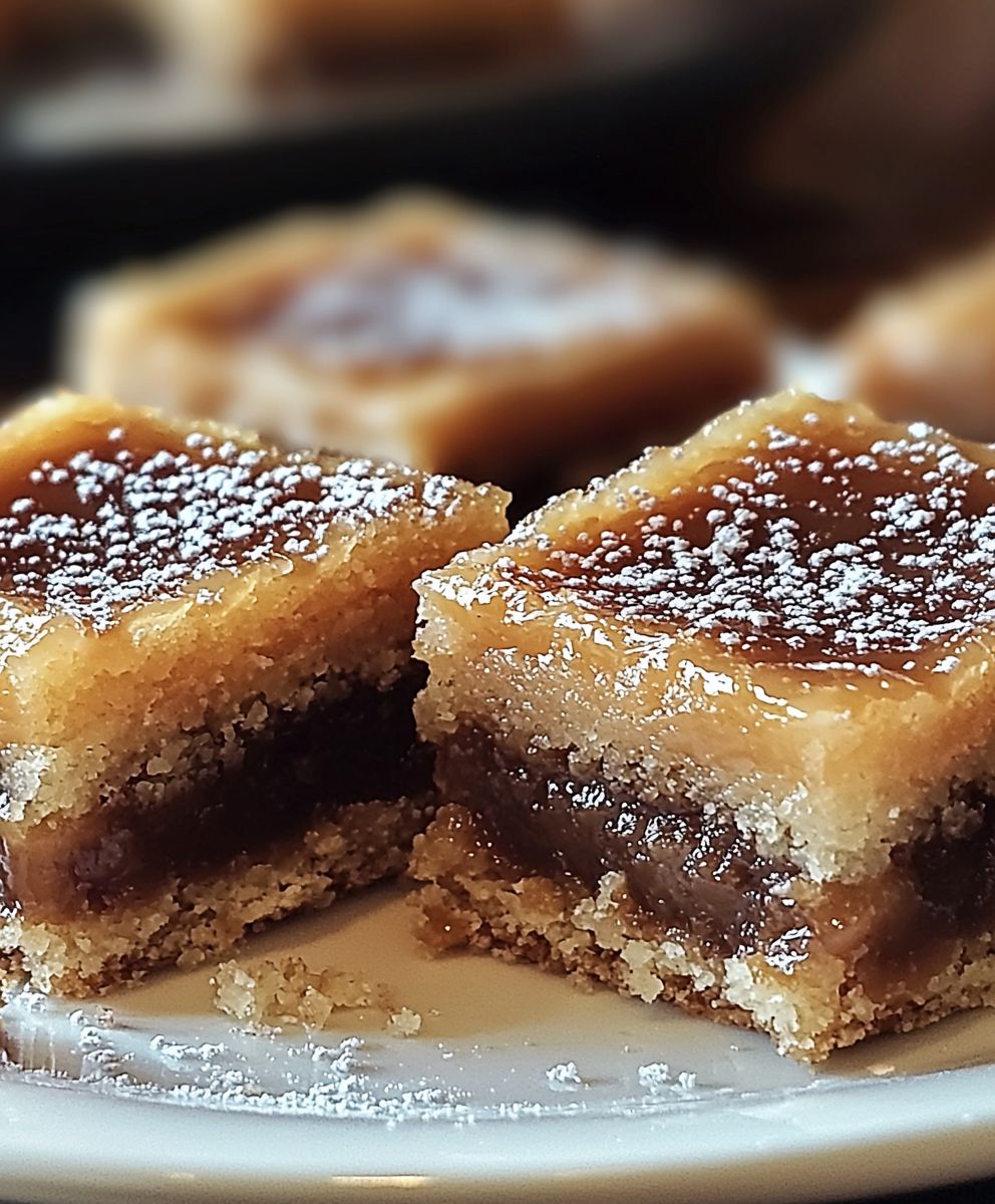 Salted Caramel Butter Bars