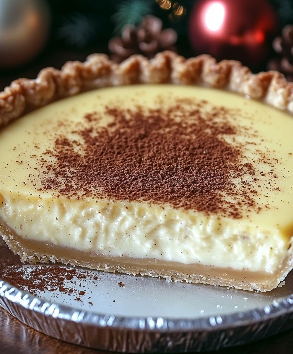Christmas Eve Custard Pie