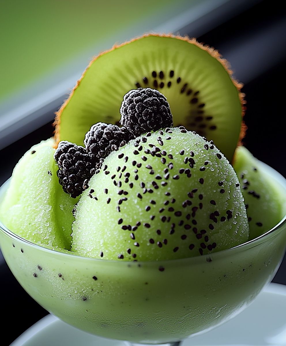 Kiwi Sorbet