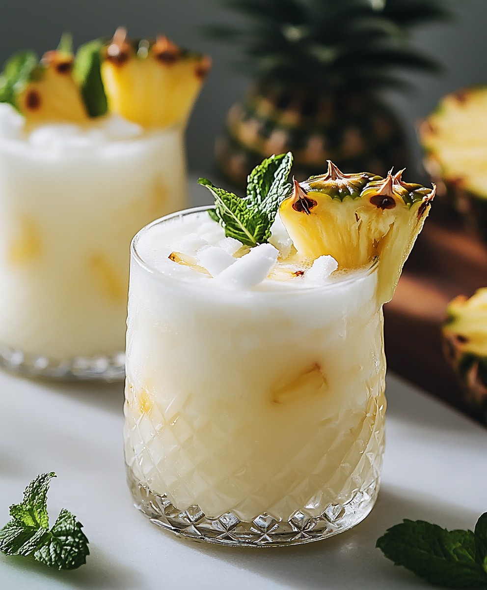 Pineapple Coconut Spritzer