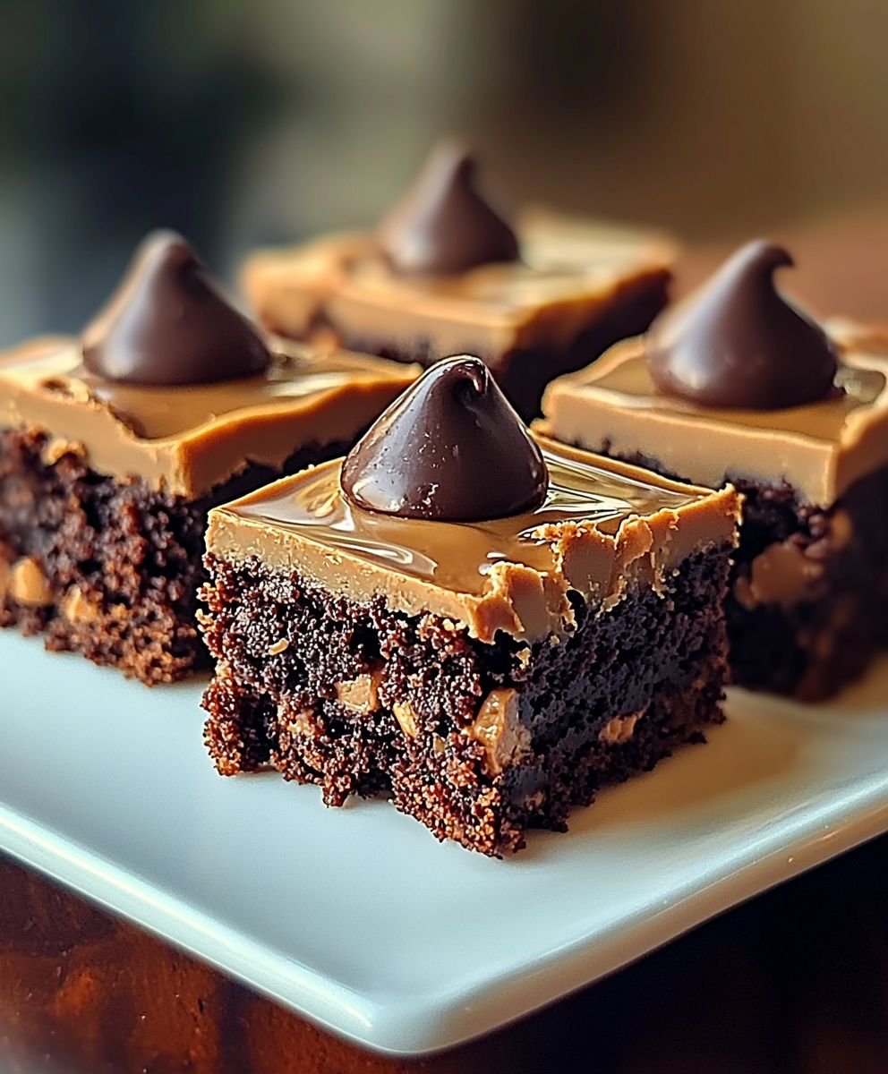 Peanut Butter Fudge Brownies