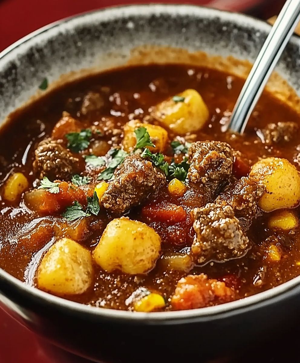 Hominy Beef Chili