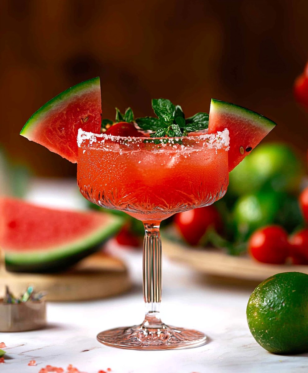 Spicy Watermelon Margarita