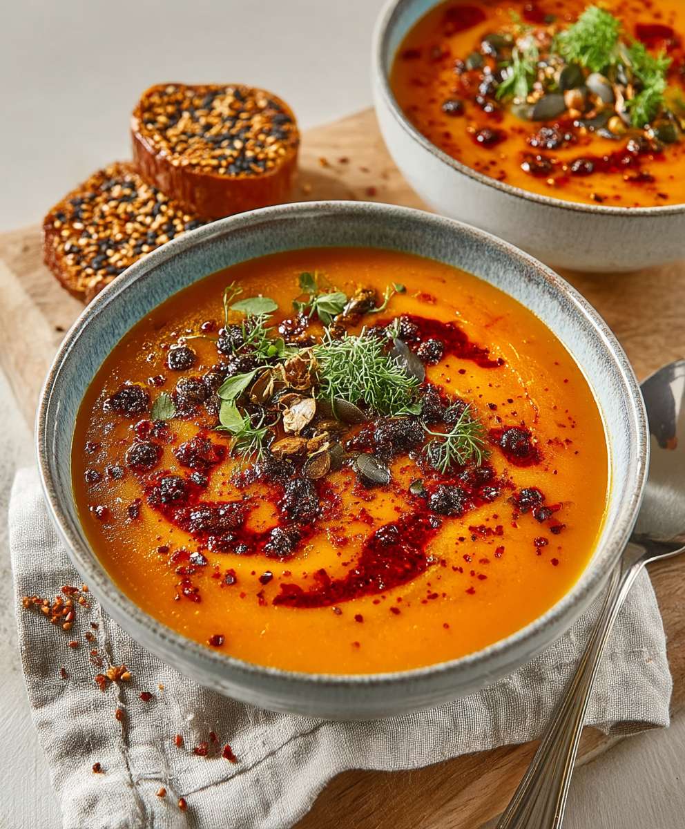 Chipotle sweet potato soup